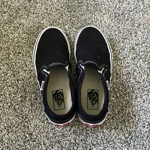 Black Slip On Vans